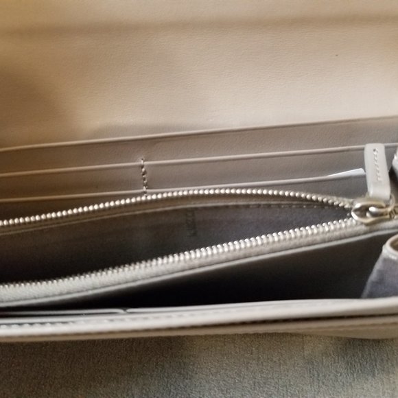 Grey Dot Com By The Way Long Continental Leather Wallet. - Picture 11 of 11